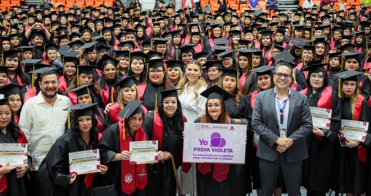 El gobierno estatal destacó programas económicos, educativos y de protección dirigidos a las mujeres de Baja California. Foto: Cortesía