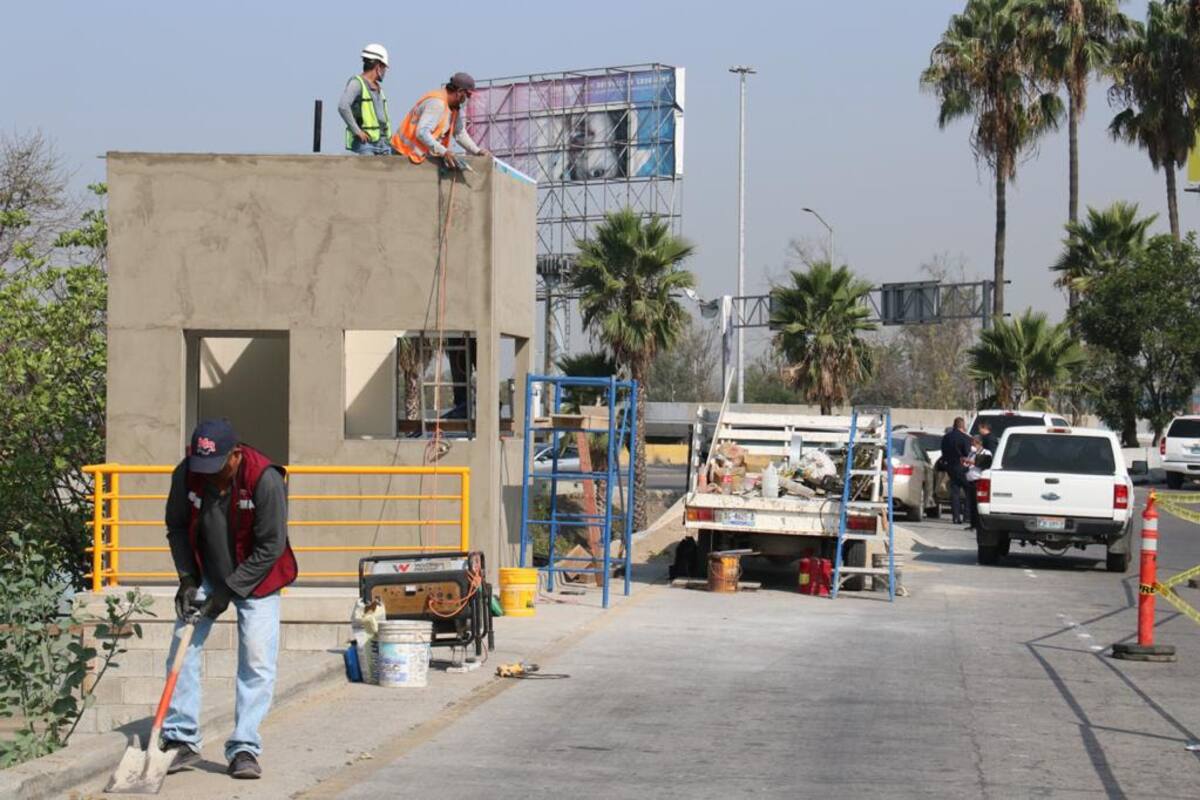 Reubican caseta de cruce ágil en garita de San Ysidro