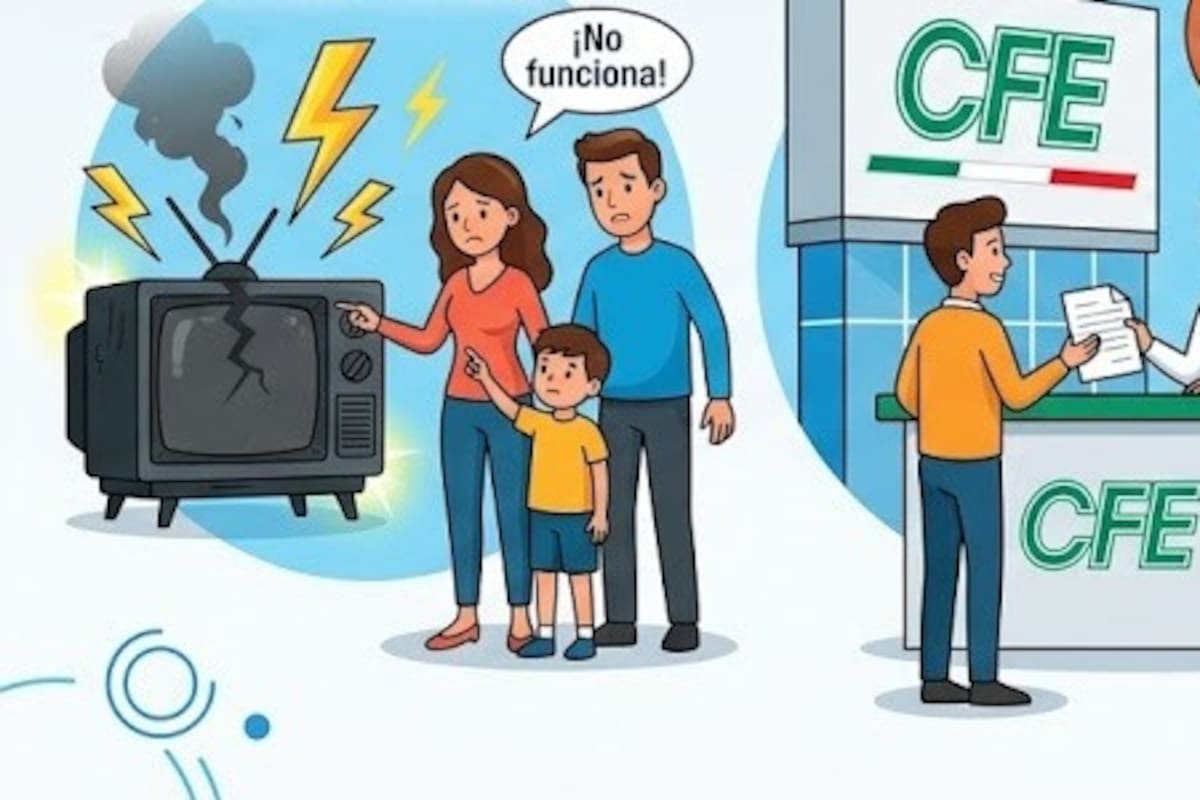 ¿Se dañaron tus electrodomésticos por un apagón? Así puedes solicitar el pago o reparación ante CFE
