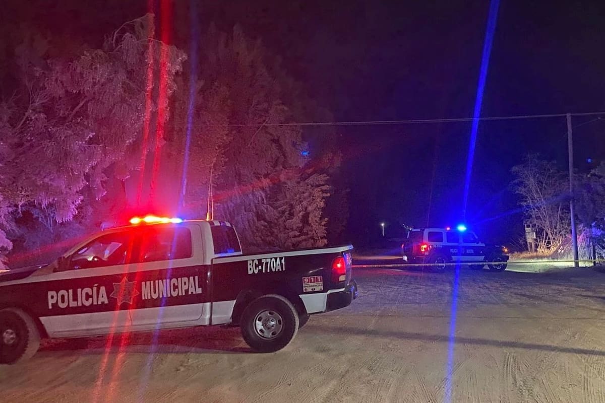 Asesinan a balazos a un hombre en calles del Valle de Guadalupe