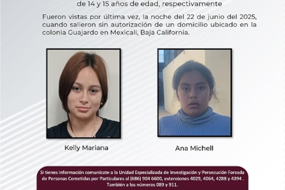 Buscan a dos adolescentes que salieron sin permiso del albergue del DIF Estatal en Mexicali