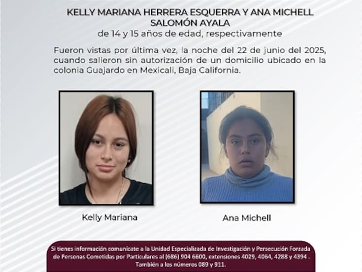 Buscan a dos adolescentes que salieron sin permiso del albergue del DIF Estatal en Mexicali