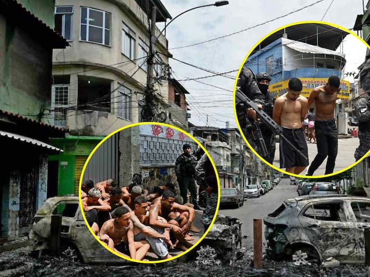 Río de Janeiro: redada histórica deja al menos 64 sospechosos abatidos y 81 detenidos