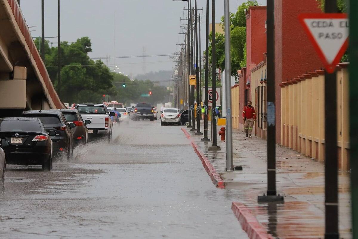 Lluvia en Hermosillo deja acumulado de 187.45 mm; atienden varios reportes por estragos