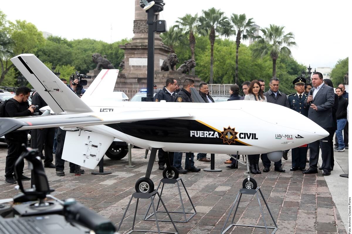 En aterrizaje, chocan dron de ¡57 mdp! en Nuevo León