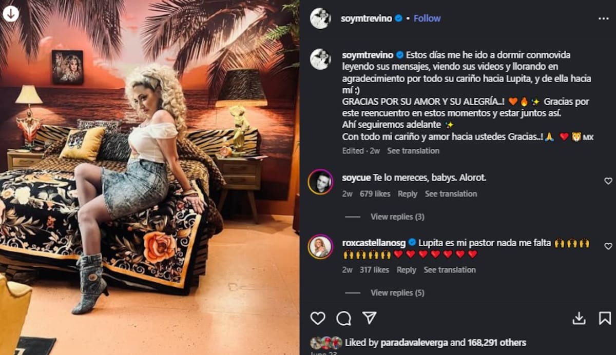 Mariana Treviño agradece a sus seguidores / Instagram @soymtrevino