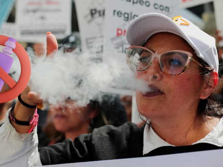 México endurece castigo contra vapeadores: Senado aprueba penas de hasta ocho años de cárcel y multas millonarias por su venta