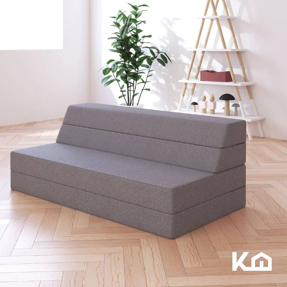Sofá cama plegable matrimonial de la marca KingsHouse | Mercado Libre