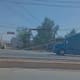 Tráiler derriba poste de energía y deja sin luz a 600 personas en comunidades del Valle de Mexicali