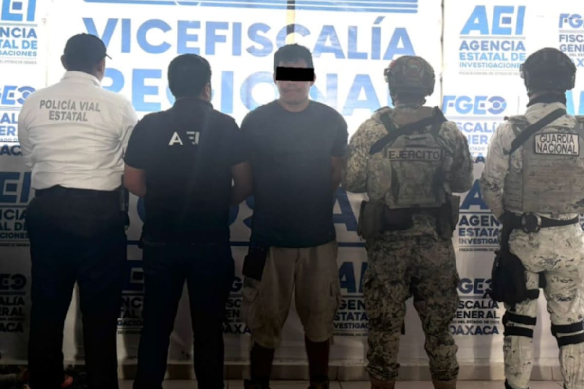 Detienen en Oaxaca a hombre acusado de agredir a su madre durante disputa por terreno