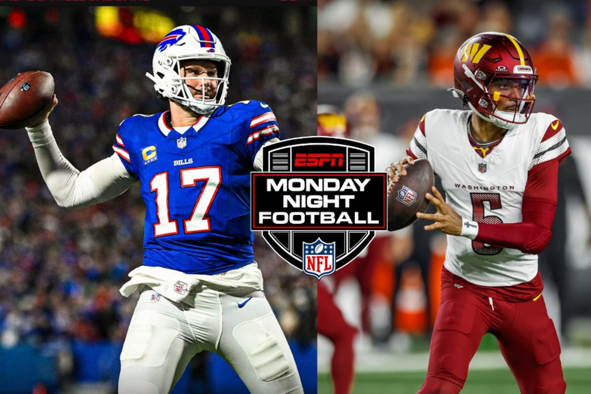 Monday Night Football: Bills arrollan a los Jaguars y Commanders logra undir a los Bengals