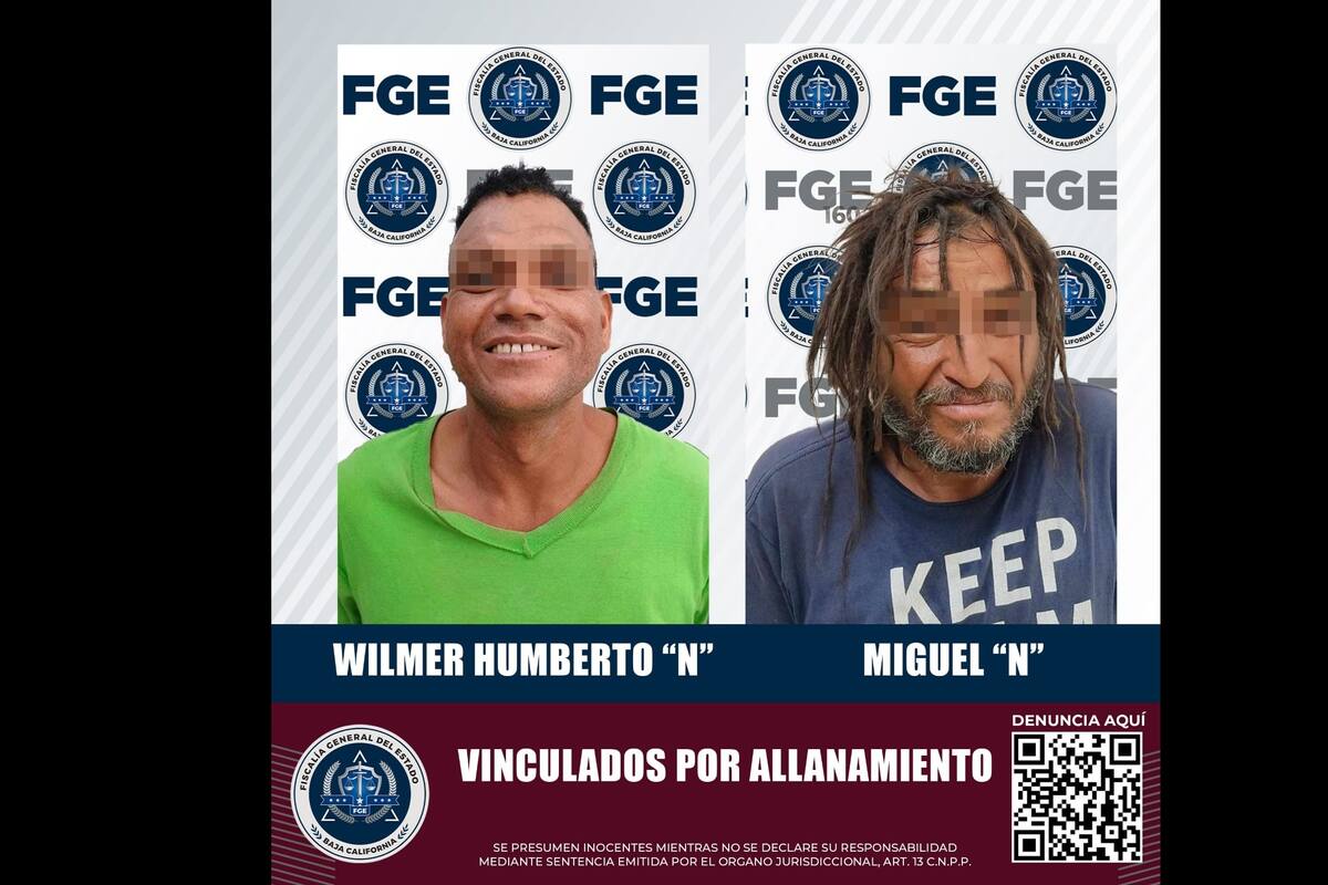 Van dos a proceso por allanamientos