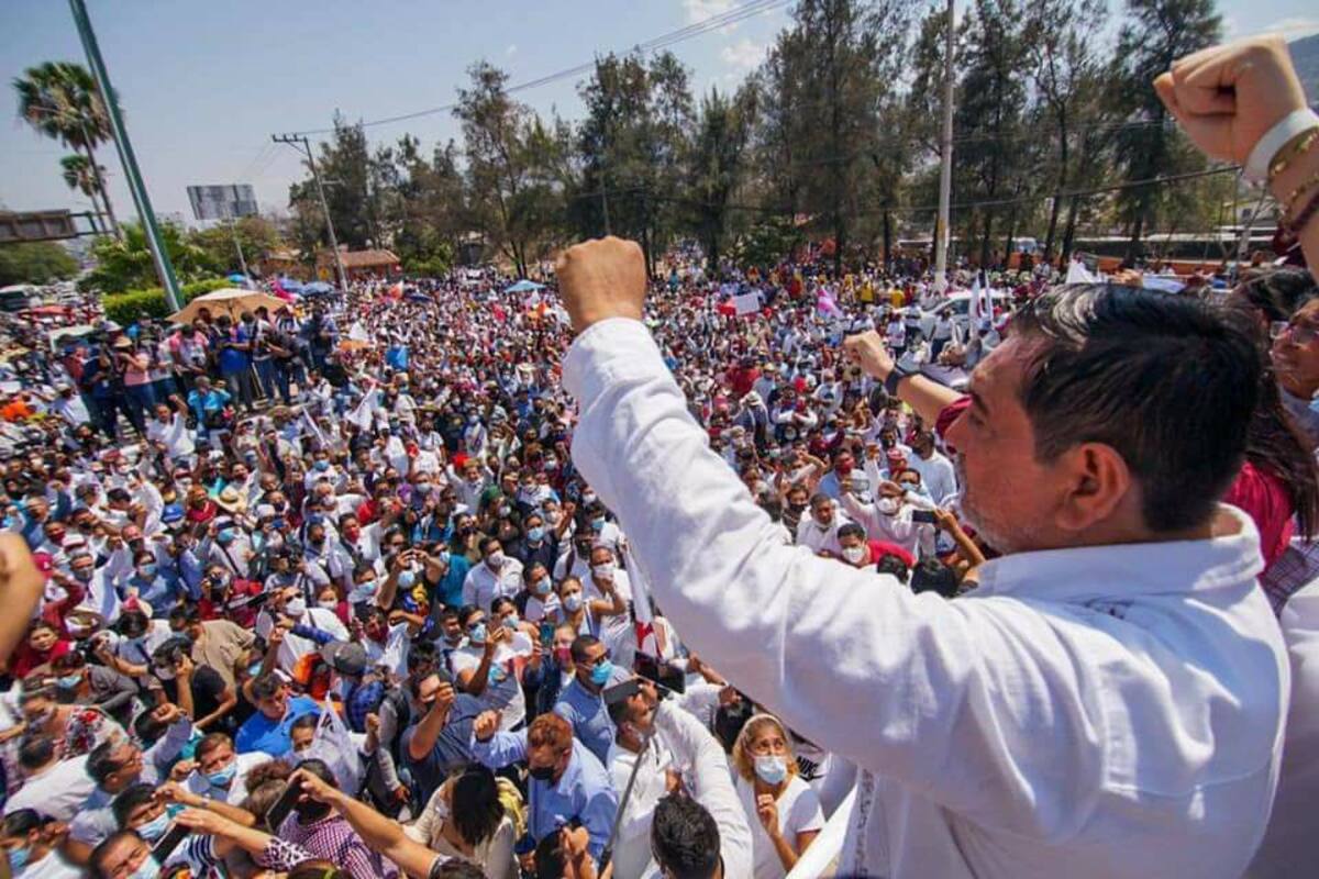 Félix Salgado Macedonio dice tener "confianza" en resolución del TEPJF