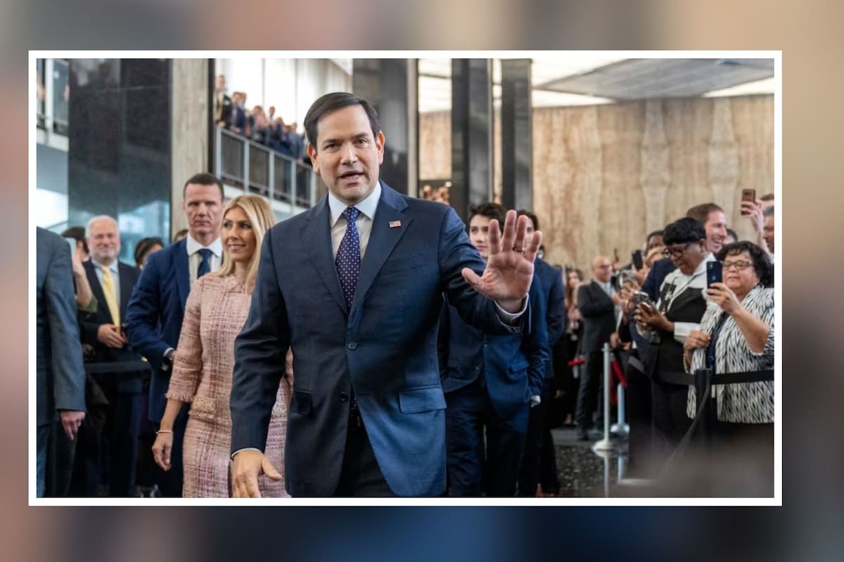 Avión donde viajaba Marco Rubio a Alemania se regresa a Washington tras una falla mecánica