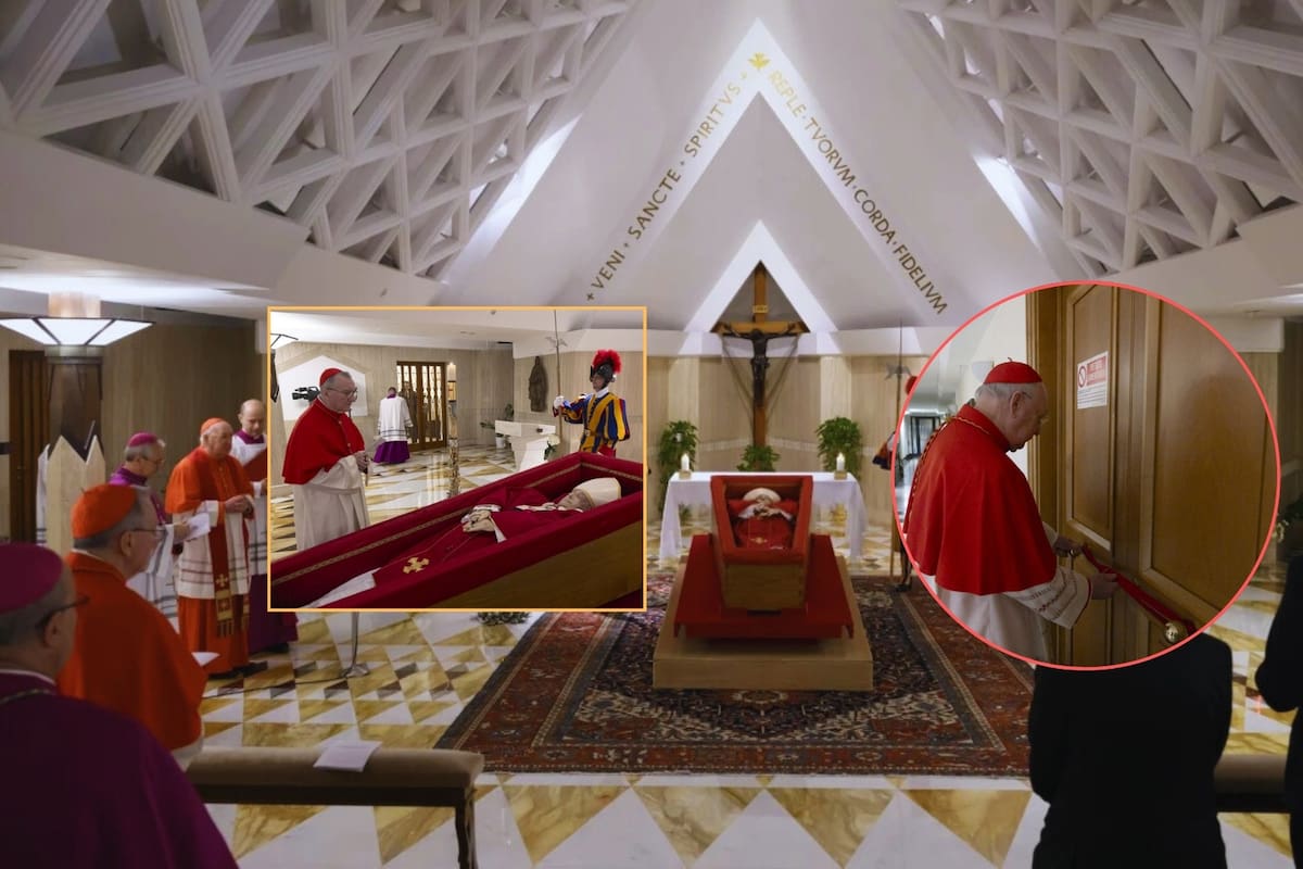 VIDEO: Rito solemne de la constatación de la muerte del Papa Francisco: El Vaticano inició los protocolos funerarios