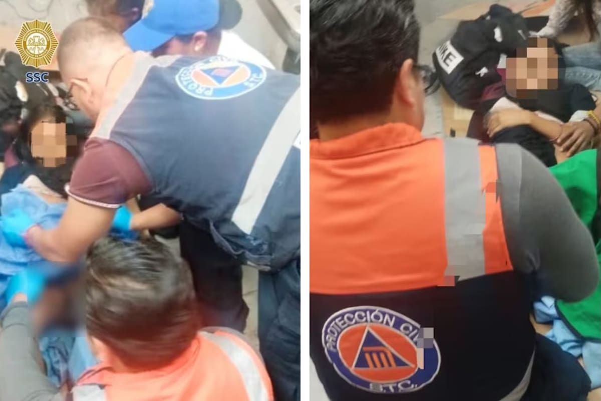 Niña de 13 años da a luz en Metro de la CDMX en pleno Día de las Madres