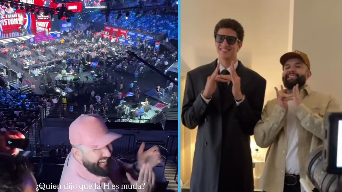 Carín León acompaña a Karim López en el Draft de la NBA 2026 y celebra el orgullo de Hermosillo