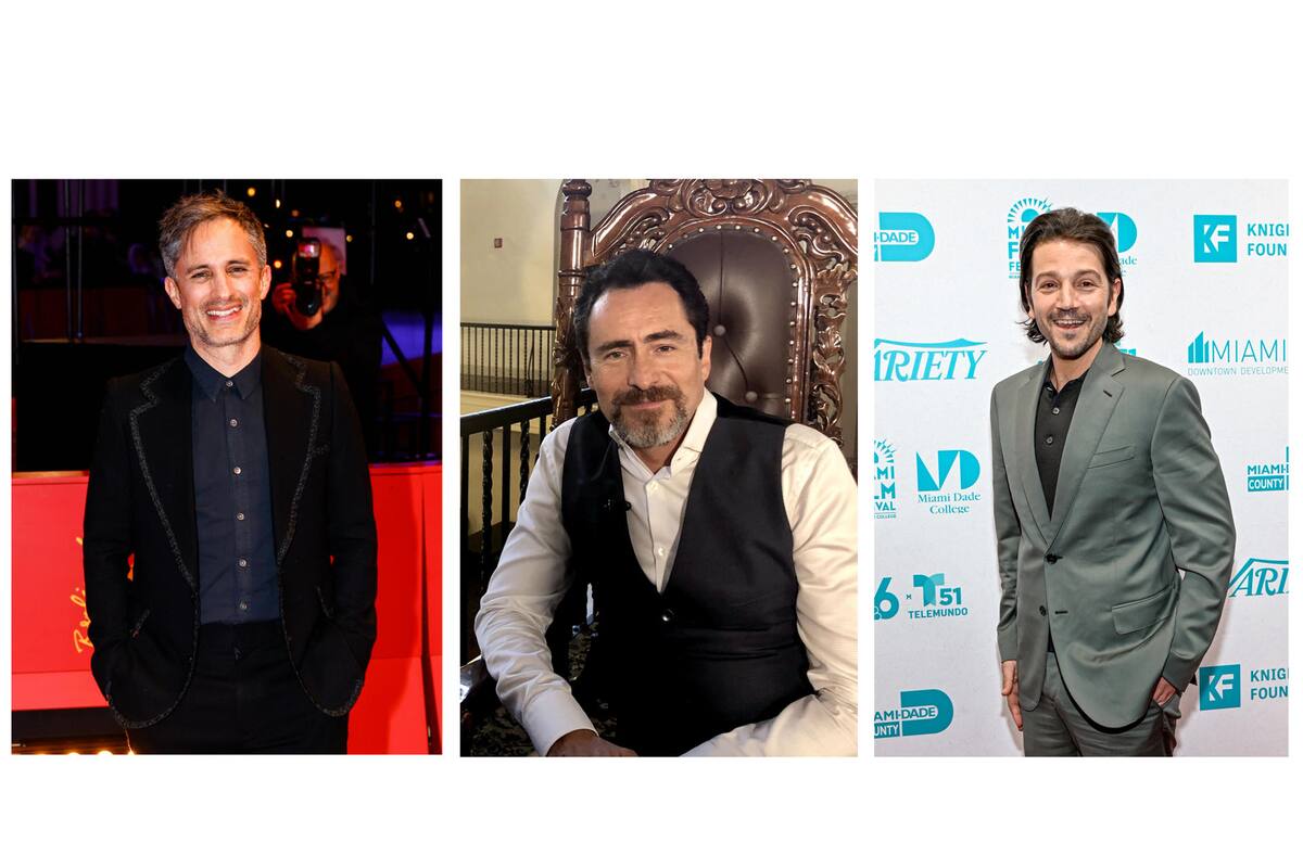 Demián Bichir, Diego Luna y Gael García Bernal compiten en el festival de cine de Tribeca