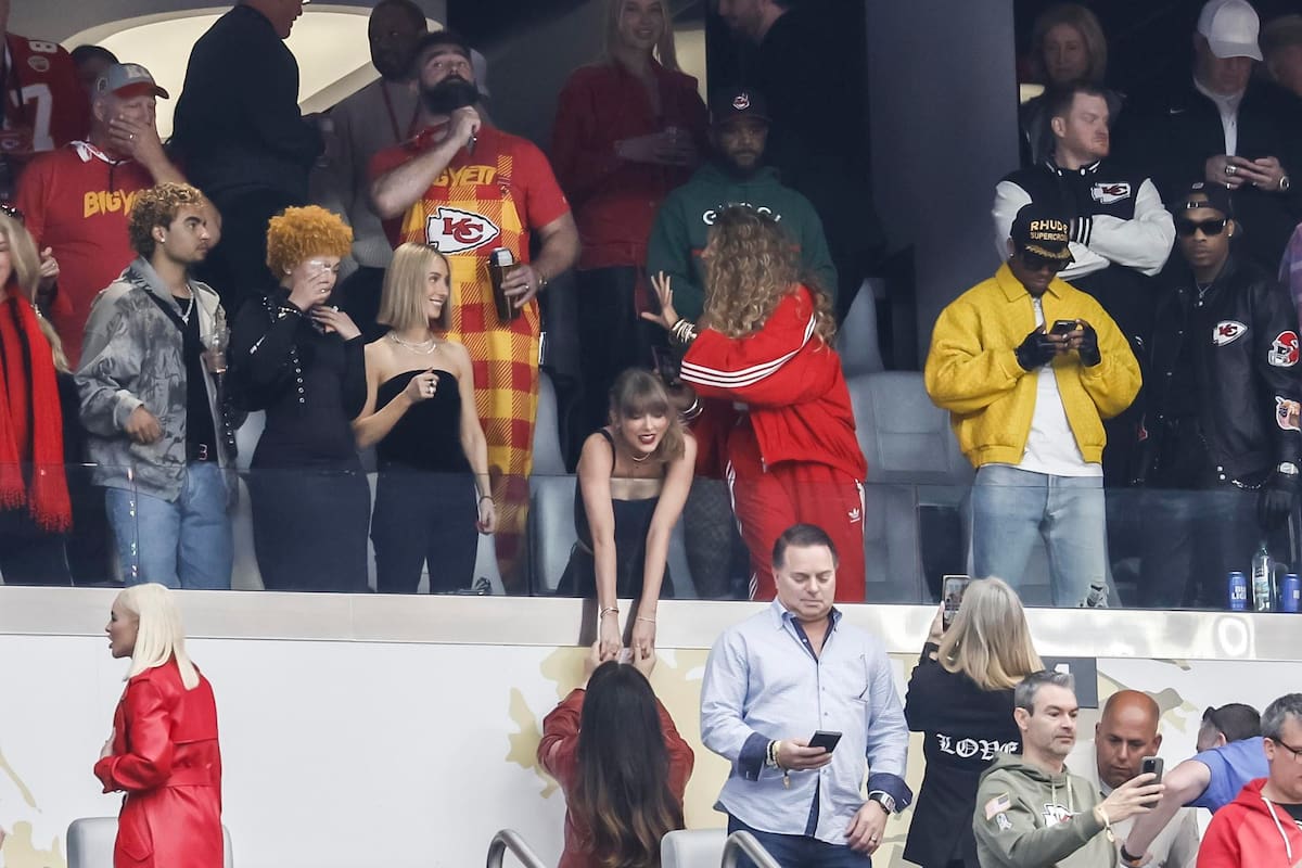 Taylor Swift y Lana del Rey se encontraron de nuevo en el Super Bowl LVIII