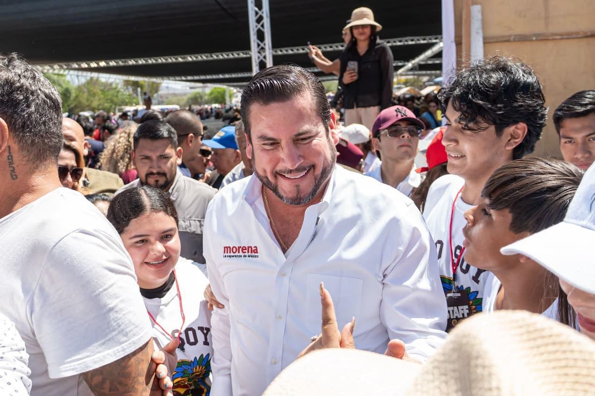 Ismael Burgueño lleva ante la militancia de Tijuana los principios de humanismo, cercanía y combate a los privilegios que sostienen a Morena