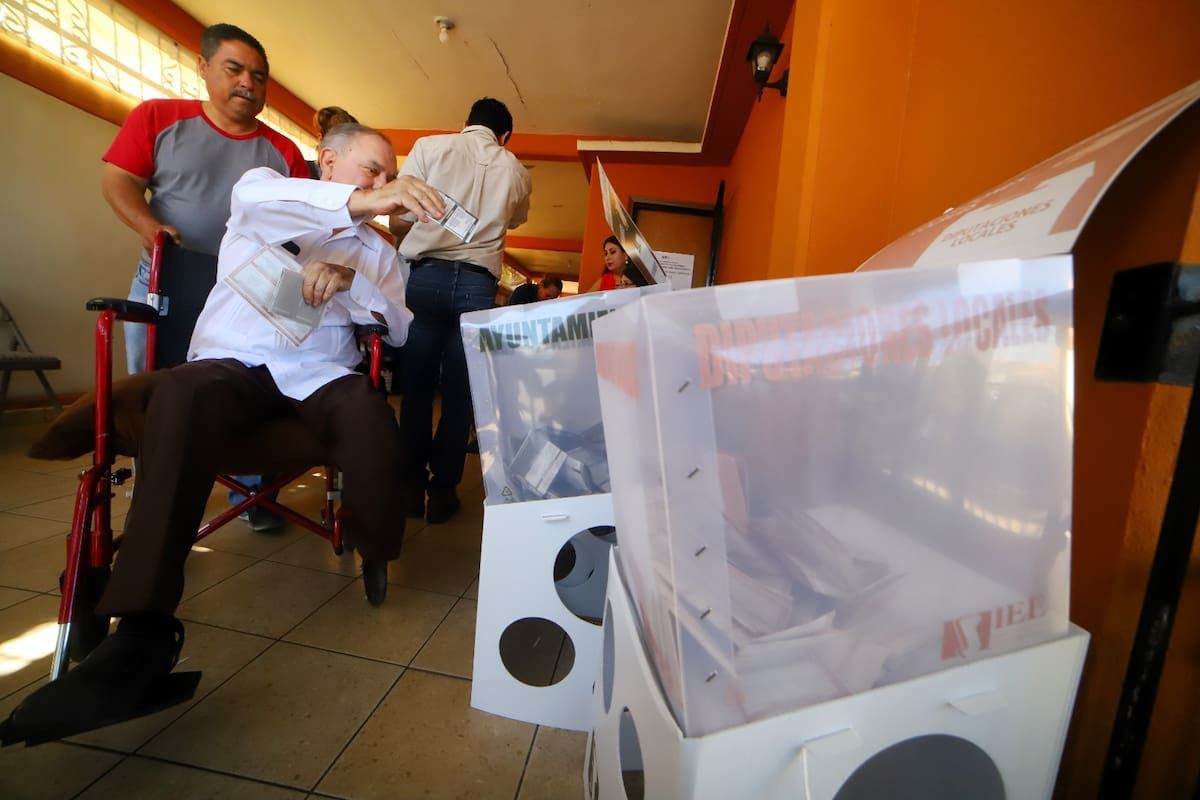 Más de un problema han enfrentado las personas con discapacidad al momento de realizar su voto; El Instituto electoral de BC busca facilitar el acesso