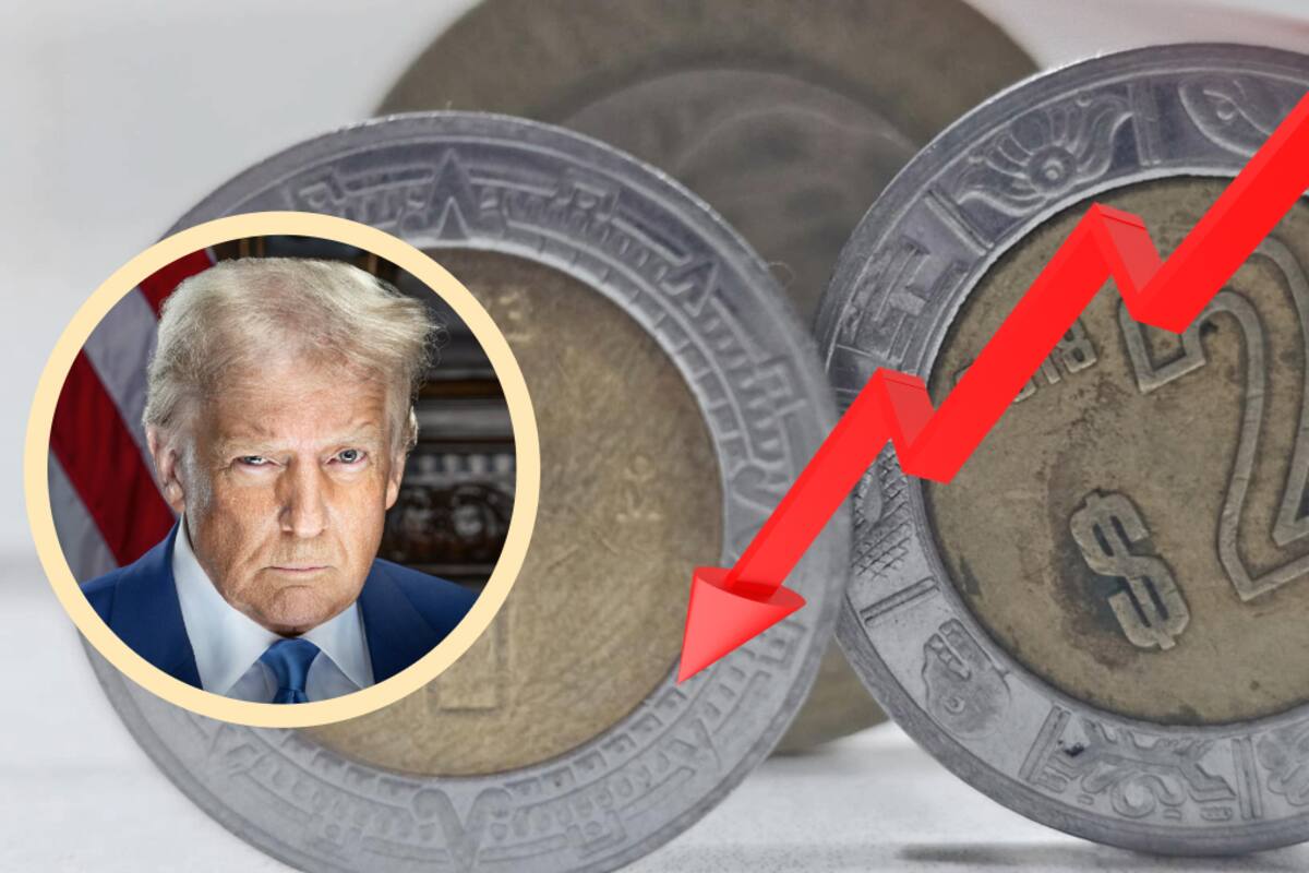 El peso cae fuerte ante la aplicación de aranceles; registra pérdidas de 1.08%