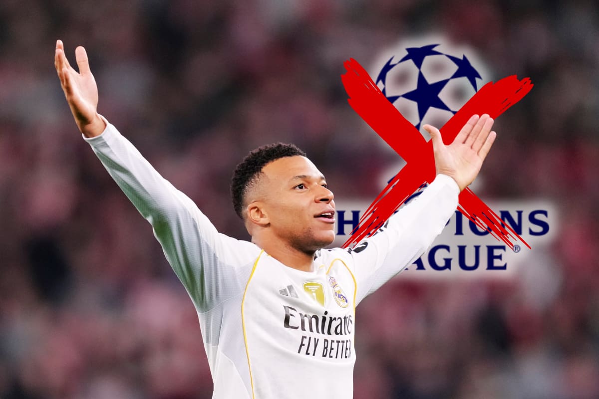 ¿Por qué Kylian Mbappé no jugará HOY con el Real Madrid en Champions League?