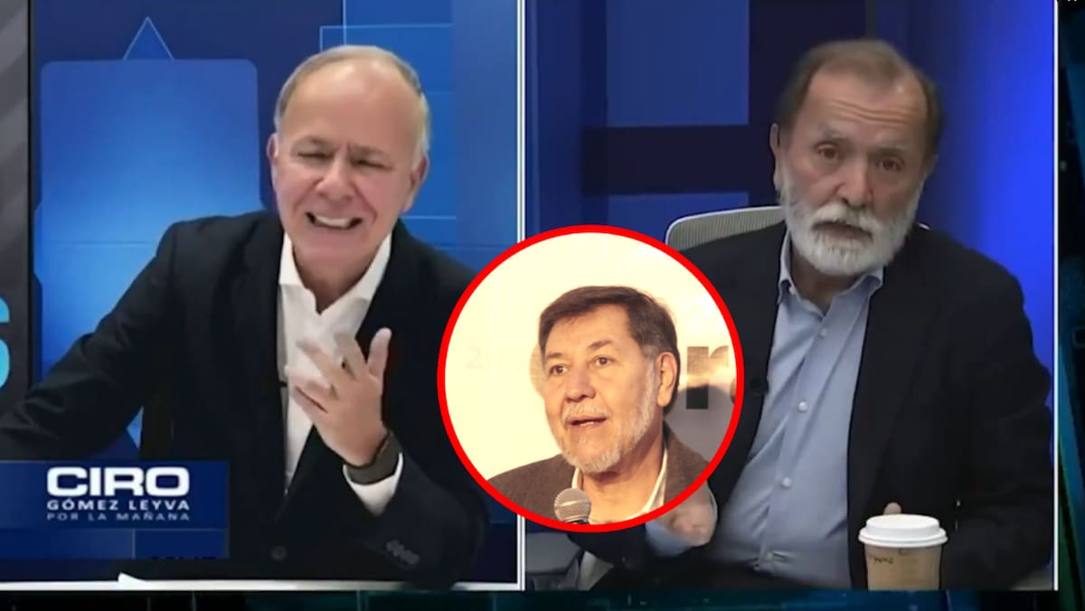 ARCHIVO. Gerardo Fernández Noroña arremetió contra Ciro Gómez Leyva, calificándolo como una persona influenciada negativamente por el dinero y que perdió sus valores al asociarse con figuras como Felipe Calderón. | Banco digital GH