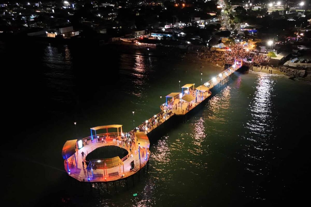 Ahora Bahía de Kino cuenta con muelle de lujo