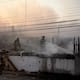 Incendio destruye cinco viviendas en asentamiento de Paseo Santa María