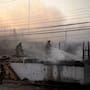 Incendio destruye cinco viviendas en asentamiento de Paseo Santa María