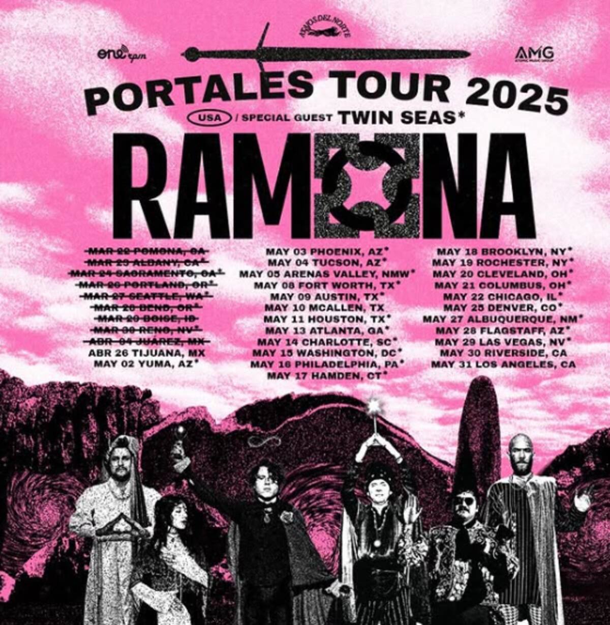 Ramona tendrá una gira por Estados Unidos, visitando estados como Texas, California, Arizona, Ohio y más /Foto: @soymemonio en Instagram.