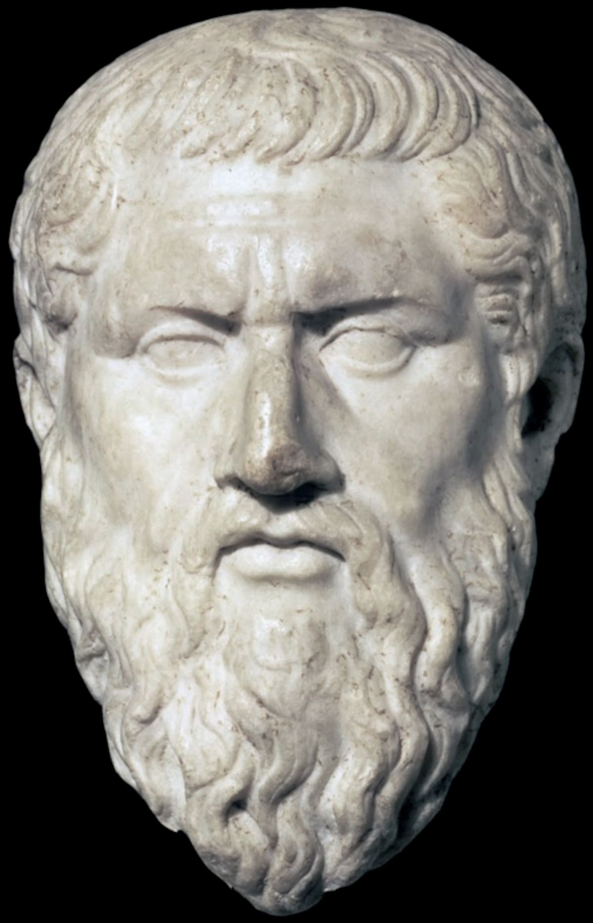 Platón fue un filósofo griego y discípulo de Sócrates, reconocido por sus ideas sobre política, ética, conocimiento y sociedad. | Crédito: Imagen creada por Jpergrc y difundida vía Wikimedia Commons bajo licencia CC0 1.0 (dominio público).