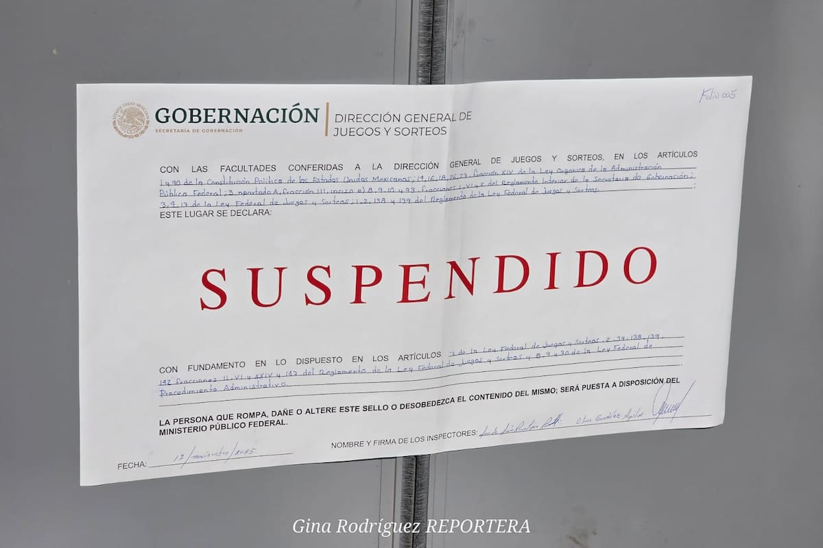 Casino vinculado con lavado de dinero del narcotráfico fue suspendido en SLRC