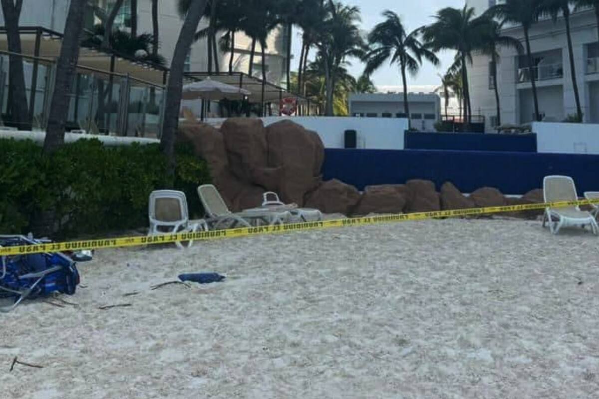 Niño de 12 años asesinado por bala perdida en playa de Cancún; agresores huyeron en motos acuáticas