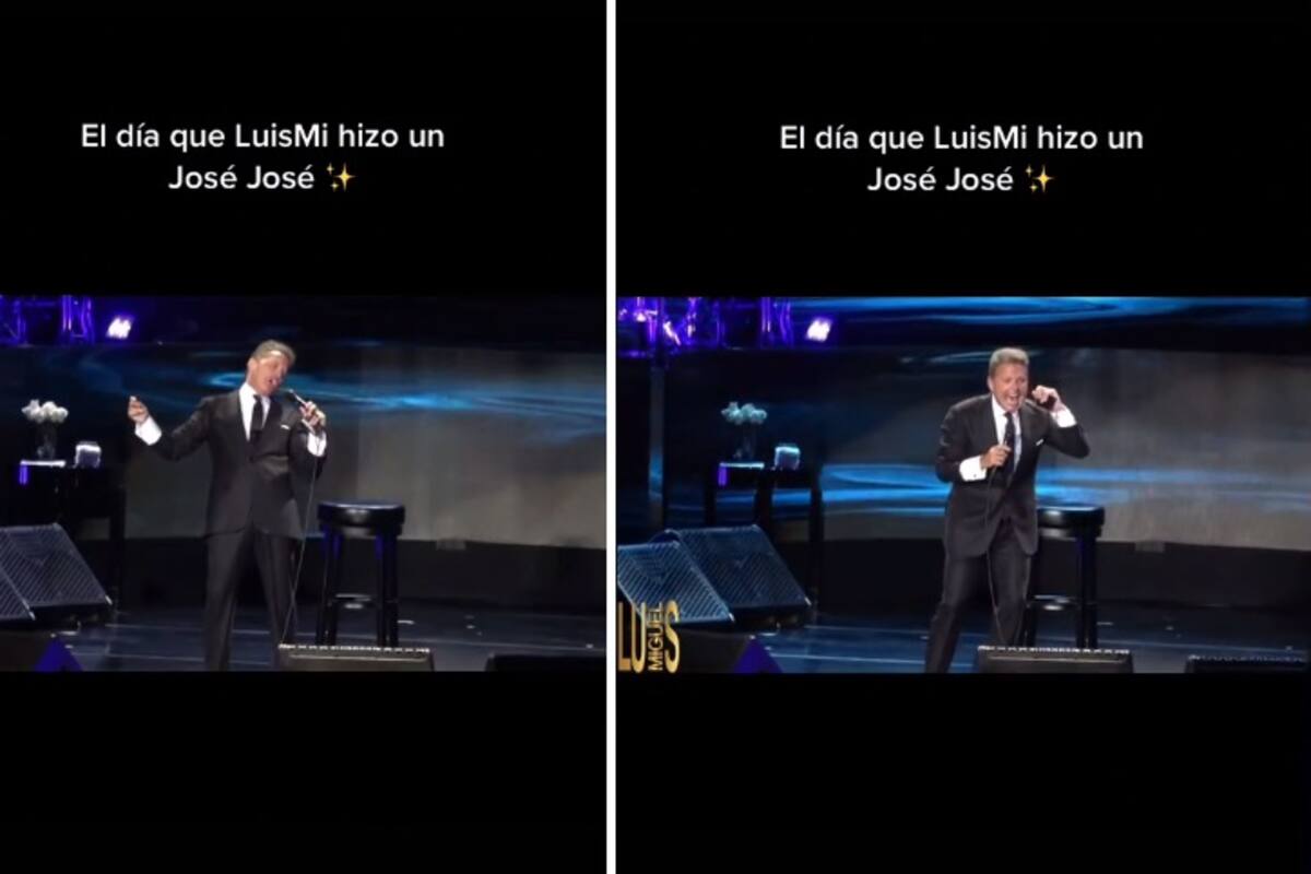 Se viraliza video sobre el día que Luis Miguel imitó a José José