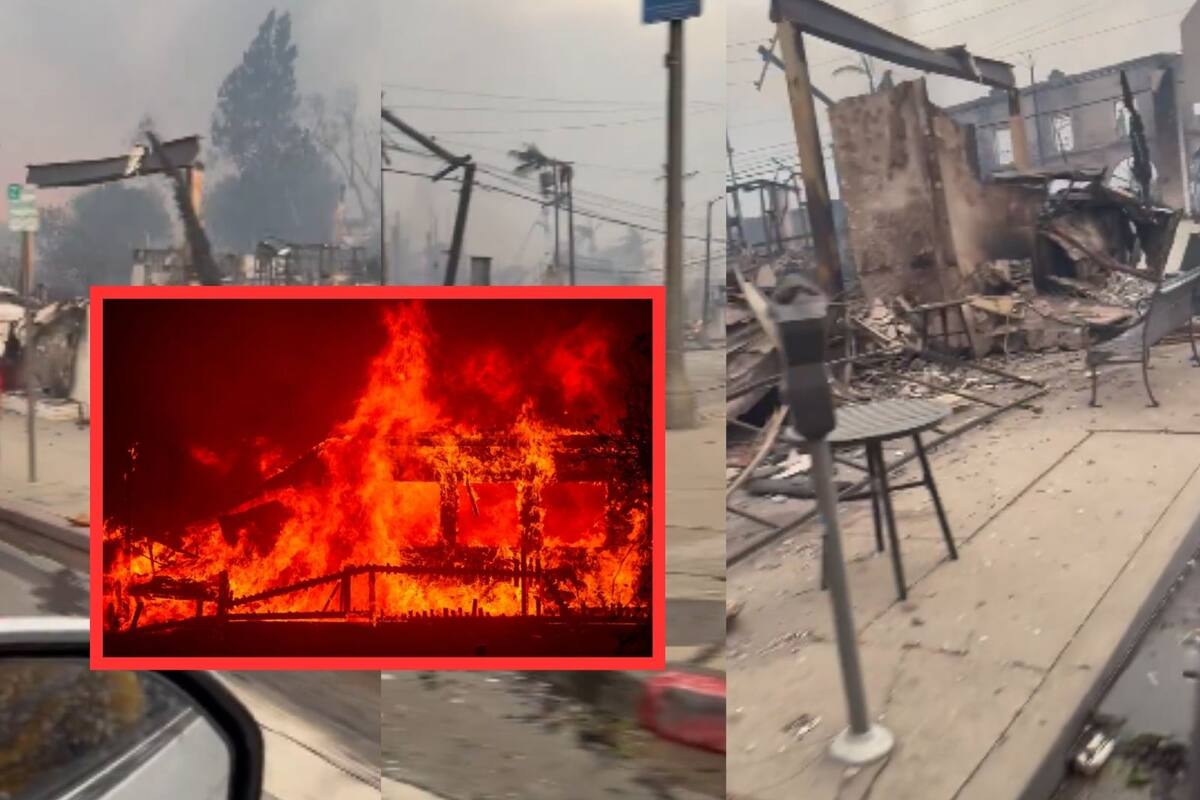 ¿Comunidad fantasma? Así quedó Pacific Palisades tras incendio en Los Ángeles, California (VIDEO)