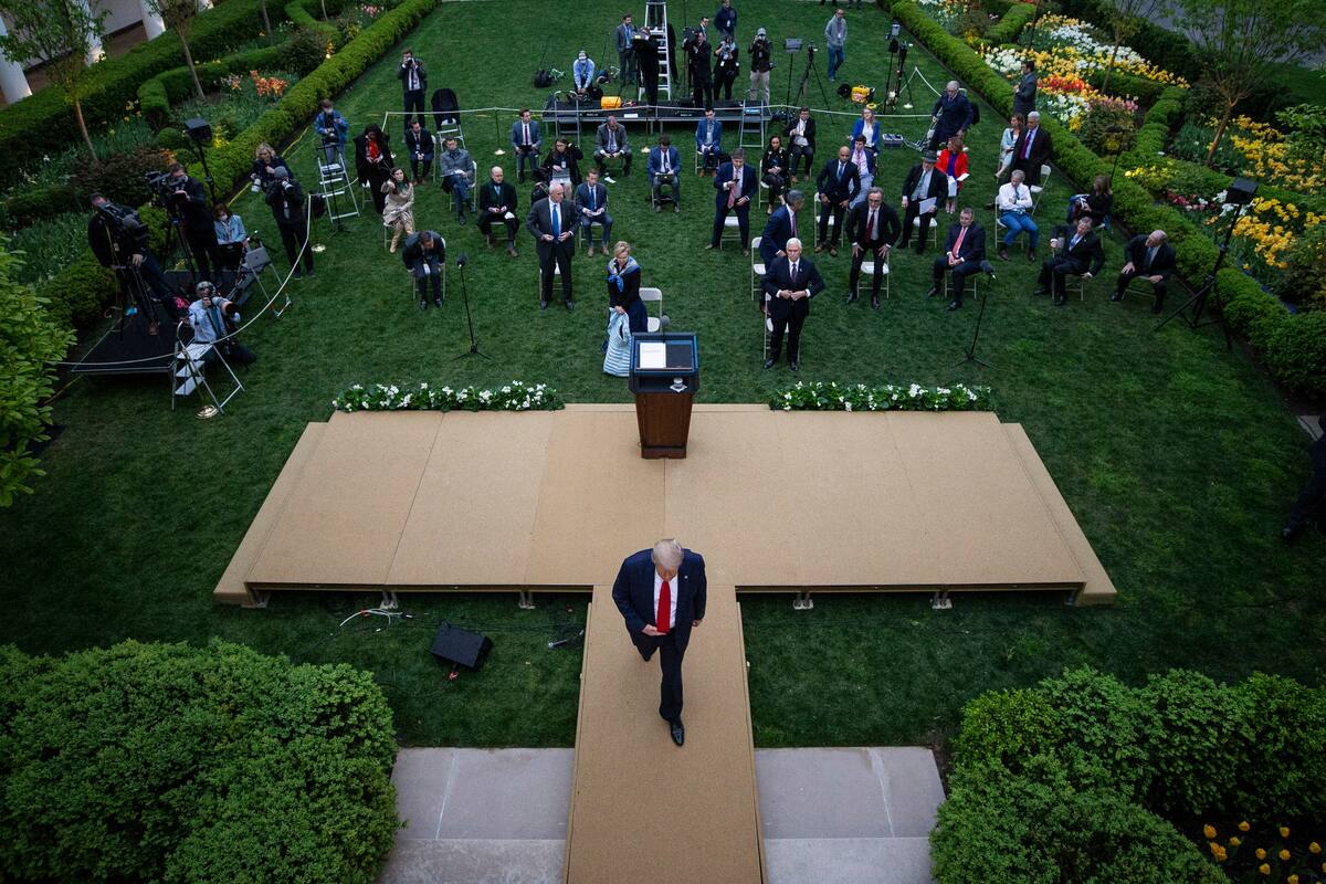 Sondeo indica que pocos confían en palabras de Trump sobre coronavirus