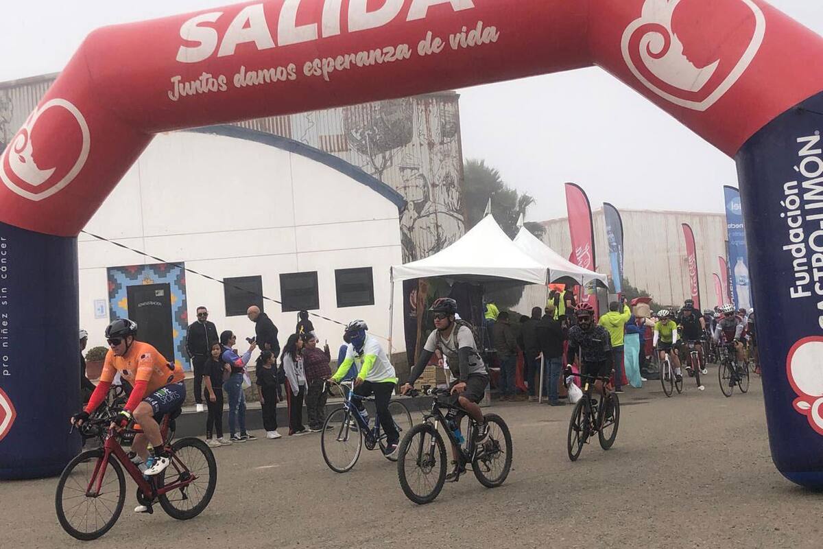 Advierten por cierres en Rosarito por paseo ciclista de la Fundación Castro-Limón