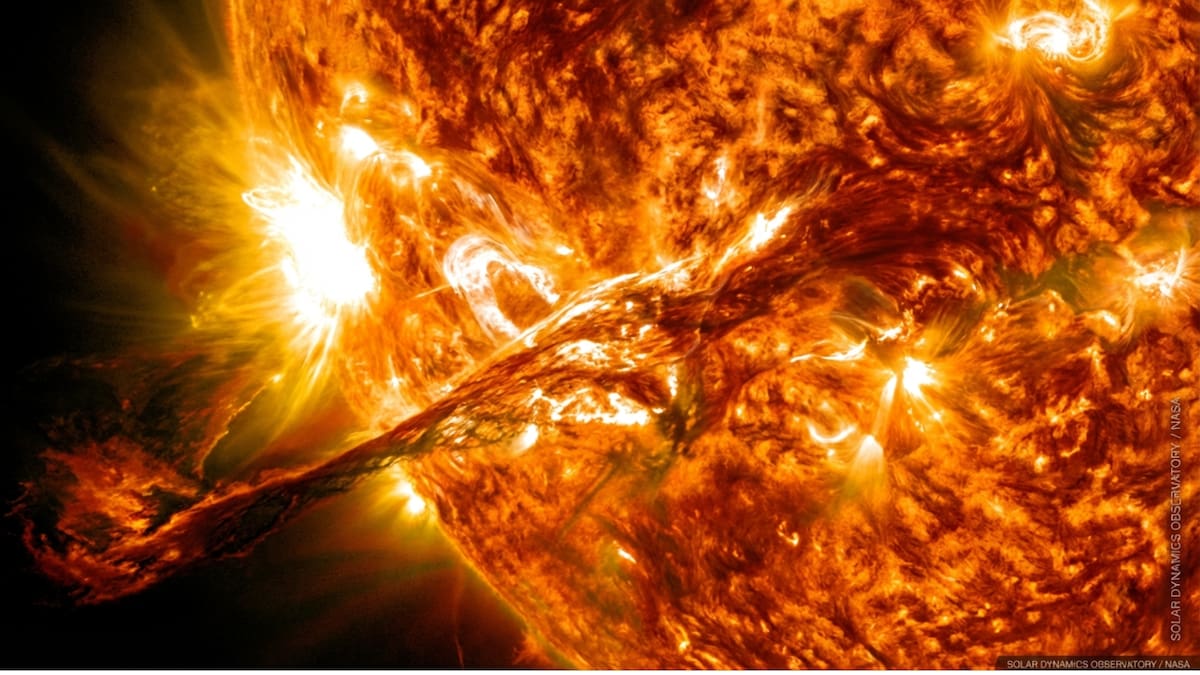 El Sol rompe el récord del siglo al concentrar en una sola región más de 60 erupciones potentes que ya superan eventos asociados a las mayores tormentas magnéticas recientes