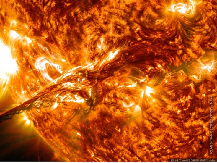 El Sol rompe el récord del siglo al concentrar en una sola región más de 60 erupciones potentes que ya superan eventos asociados a las mayores tormentas magnéticas recientes