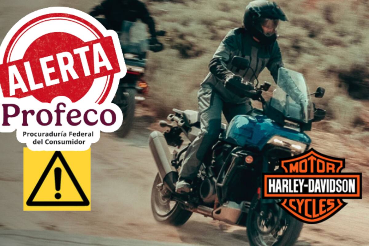 Fallo en amortiguador trasero podría causar accidente: Profeco y Harley-Davidson llaman a revisión de 498 motocicletas