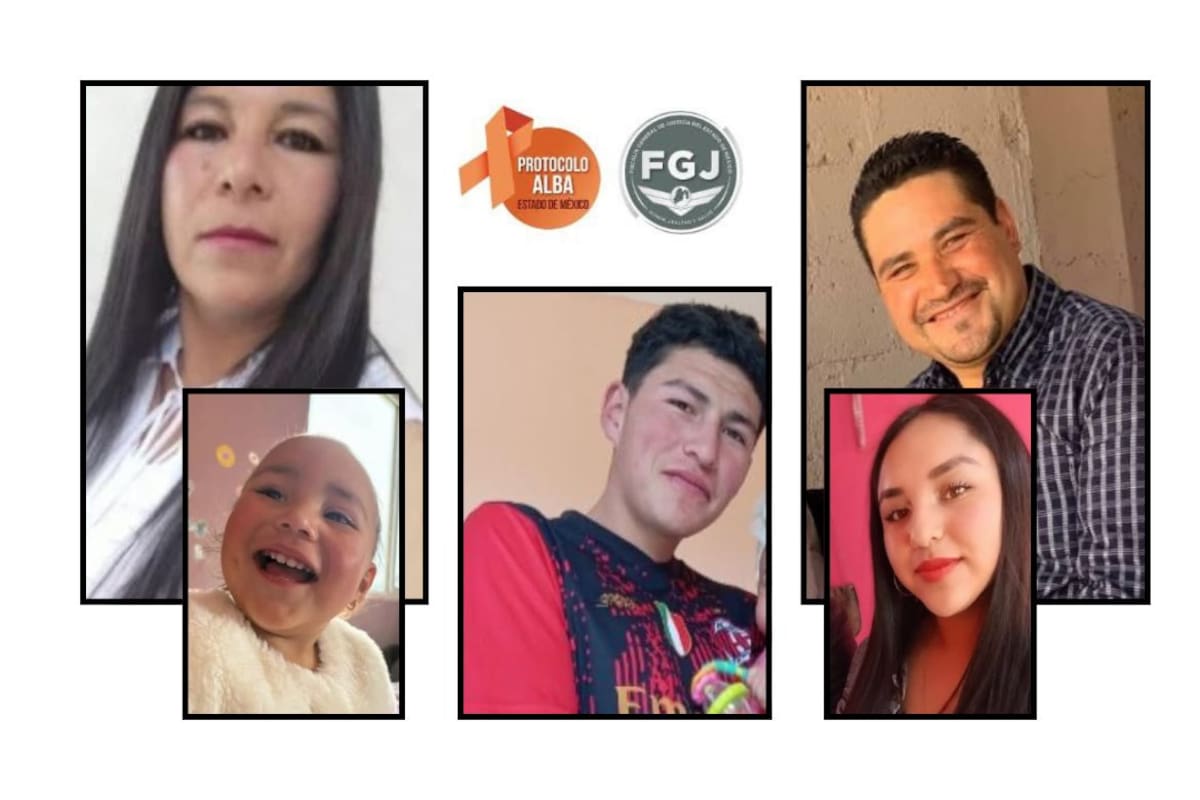 Familia Millán desaparecida en Villa Victoria, Estado de México: cinco integrantes, incluyendo una menor y una bebé de un año, perdidos desde el 21 de mayo