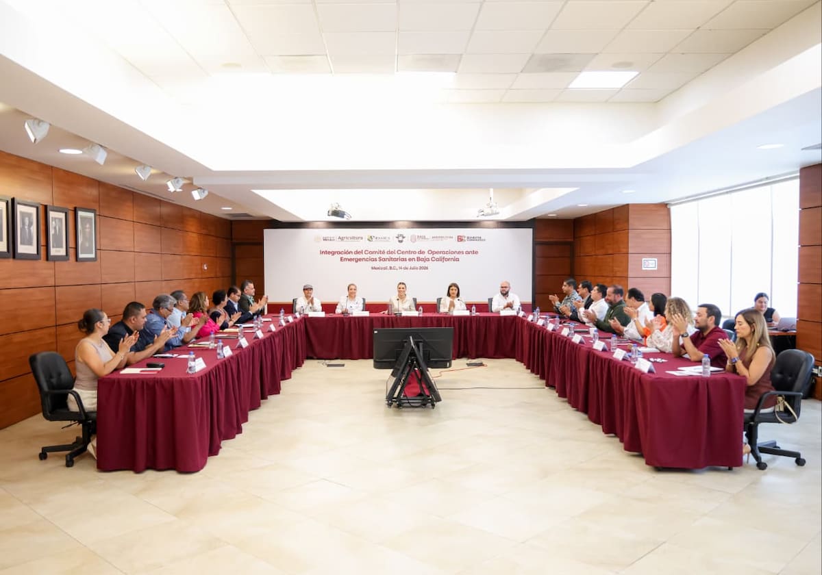 El Gobierno del Estado instaló el Comité de Operaciones de Emergencias Sanitarias para fortalecer la vigilancia y mantener a Baja California libre del gusano barrenador.
Fotos: Cortesía.
