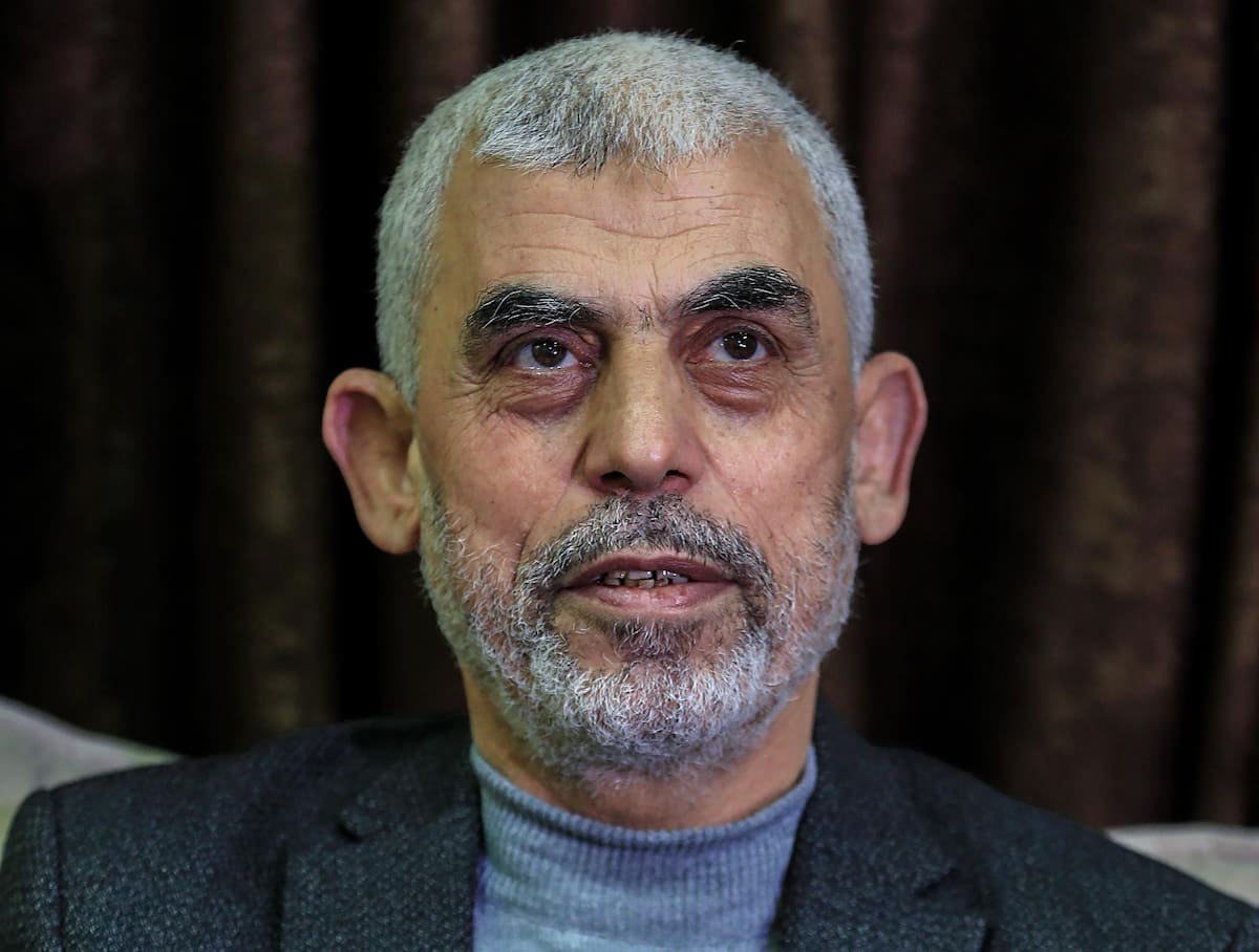 Foto archivo. Yahya Al Sinwar. | Crédito: EFE/EPA/MOHAMMED SABER