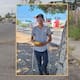 Con muletas, Bryan trabaja bajo el calor de Hermosillo