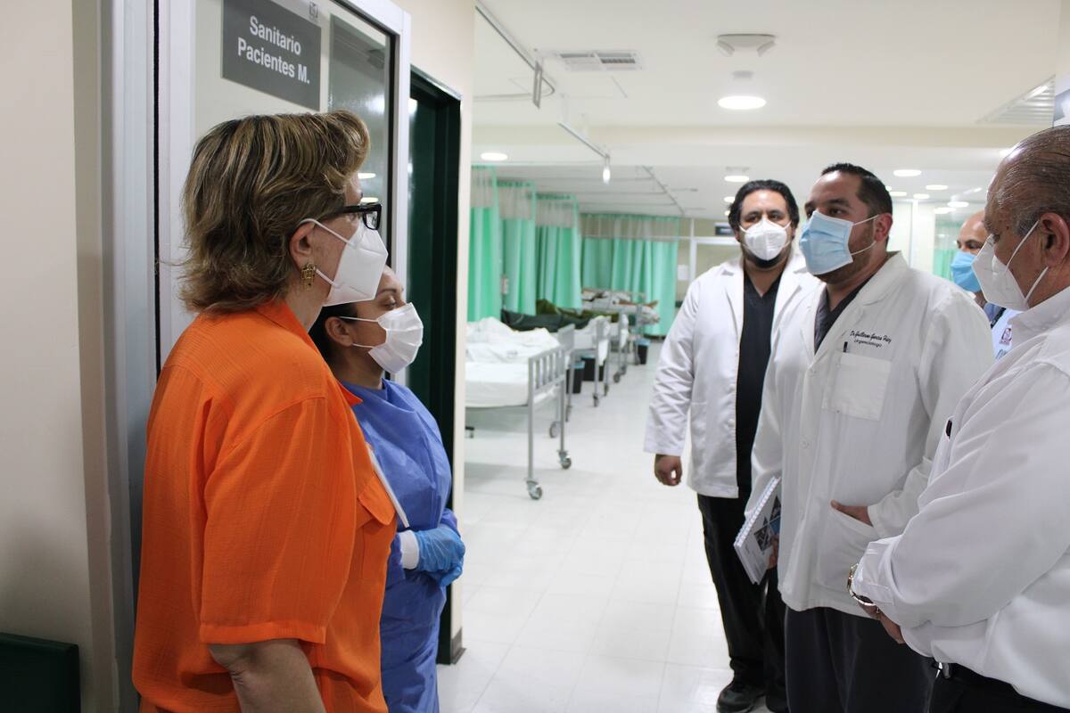 Lista área de atención médica anexa para pacientes no Covid-19 en HGZ No. 30 del IMSS