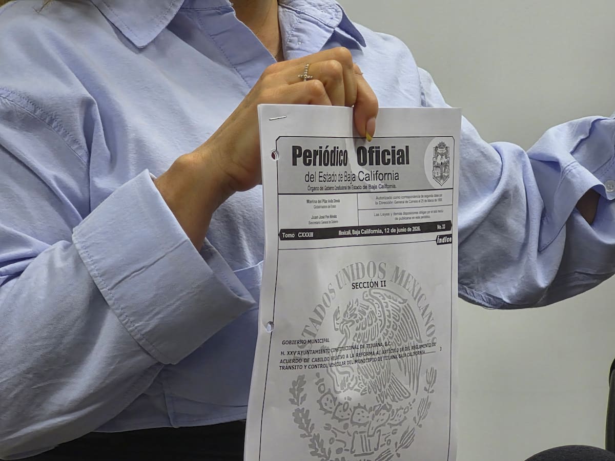 La regidora Gina Arana pidió al Ayuntamiento de Tijuana informar a la ciudadanía y capacitar a las autoridades sobre la aplicación de las nuevas disposiciones en materia de polarizados. Foto: Cortesía.