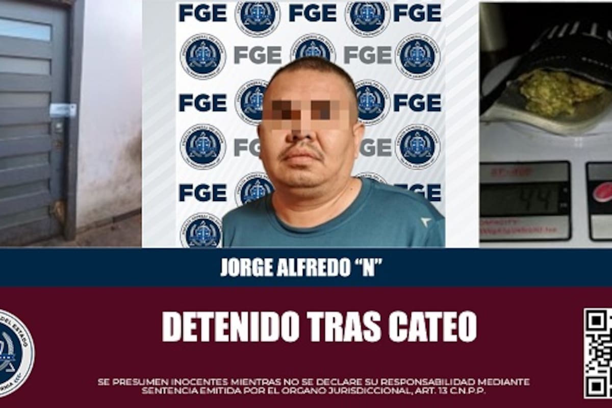 Presunto vendedor de droga es detenido en la Baja California
