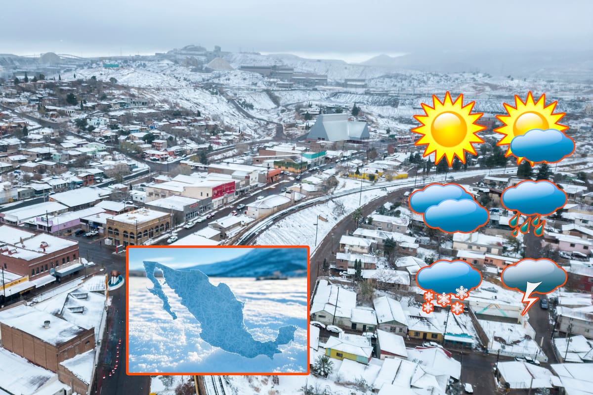 Conagua advierte que el frente frío traerá lluvias, vientos fuertes y posible nevada este jueves 13 de marzo